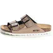 Bayton Zapatos abiertos 'Tracy' bronce / negro