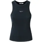 Pepe Jeans Top 'Marian' marino / blanco