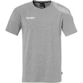 Kempa Camiseta funcional gris / blanco