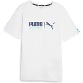 Puma Camiseta funcional azul oscuro / blanco