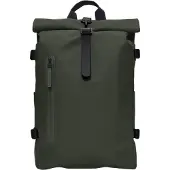 Rains - Ciclismo urbano - Rolltop Rucksack Large W3 Green - Verde