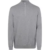Selected Jersey 'Berg' gris moteado
