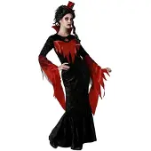 Atosa Disfraz De Mujer Vampiro