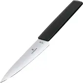 Victorinox Swiss Modern Slim Kitchen Knife 15cm, negro