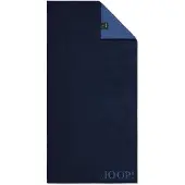 JOOP! Toalla 'Doubleface' navy