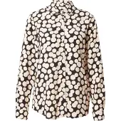 Seidensticker Blusa crema / negro