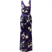 Kraimod Vestido de noche beige / azul oscuro / gris basalto