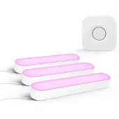 Philips Hue Pack: Barras Led Play Blancas (2 + 1 Extensión) + Bridge