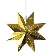 Star Trading Estrella perforada de latón brillante