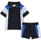 BOSS Conjunto 'Completo blu per neonato' azul