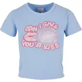 Karl kani Camiseta 'Bubblegum' azul claro / rosa