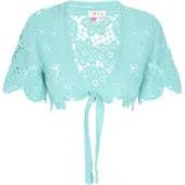 IZIA Bolero turquesa