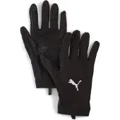 Puma Guantes deportivos 'Winterized' negro / blanco