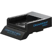 SCANGRIP Conector para Milwaukee, módulo de conexión, color negro, compatible con MILWAUKEE 18 V/20 V, Rheinland, peso: 110 g, dimensiones: 110,1 mm
