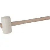 Ks Tools Martillo de goma blanco , 735g, modelo 140.1236