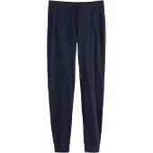 Lindex Pantalón de pijama navy / blanco