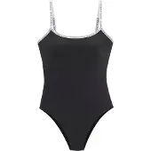Copenhagen Studios Traje de baño negro / blanco