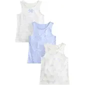 Next Camiseta térmica azul claro / blanco