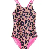 Next Traje de baño camelo / marino / pitaya / talco