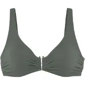 LASCANA Top de bikini oliva