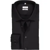Seidensticker Camisa negro