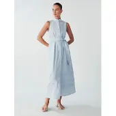 Willa Vestido camisero 'JUSTICE' azul claro