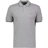 Gant Camiseta 'Rugger' gris moteado / negro