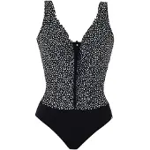 Sunflair Traje de baño negro / blanco