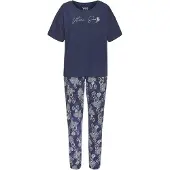 Vivance Pijama 'Dreams' marino / genciana / blanco