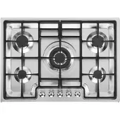 Smeg Placa De Gas Pgf75-4 75 Cm 5 Fuegos