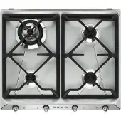 Smeg Placa De Gas Sr964xgh 60 Cm 4 Fuegos