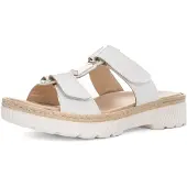 Ara Zapatos abiertos 'Pantolette Damen 12-39103 04 Echtleder in weiß' blanco
