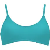 Vivid Top de bikini turquesa