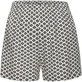 LASCANA Pantalón de pijama negro / blanco