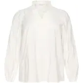 KAFFE CURVE Blusa 'Anni' blanco