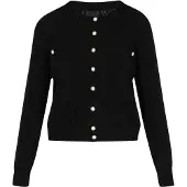 Dreimaster Klassik Cárdigan 'Classic Look' negro