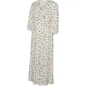 Mamalicious Vestido 'MLEMMIE TESS' negro / blanco