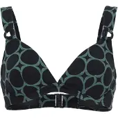 Vivid Top de bikini 'Mix&Match' azul oscuro / verde oscuro