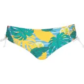 Vivid Braga de bikini turquesa / azul claro / amarillo limón