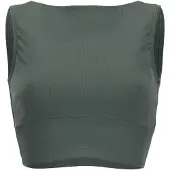 Vivid Top de bikini 'Mix&Match' verde oscuro