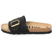 Bayton Zapatos abiertos 'Orense' oro / negro