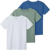 TWO SOON Camiseta azul / verde / blanco