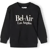 MINOTI Sudadera negro / blanco