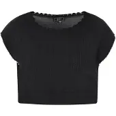 Faina Top de punto 'Fashion Look' negro