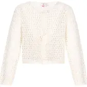 IZIA Cárdigan 'Boho' offwhite