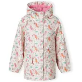 MINOTI Chaqueta de entretiempo azul / rosa / blanco
