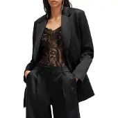 AllSaints Sae Blazer Black Talla: 8 | Blazers Outlet | Mujer | Negro