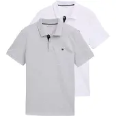 Tom Tailor Camiseta navy / gris claro / blanco