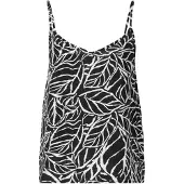 KOROSHI Top negro / blanco