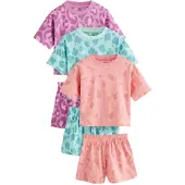 Next Pijama menta / lila / naranja / salmón